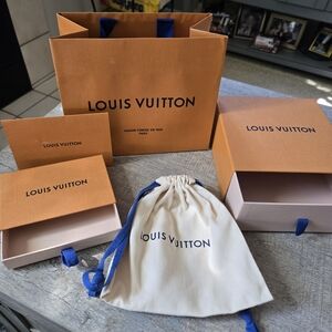 Louis Vuitton Gift Set with Boxes and Dust Bag